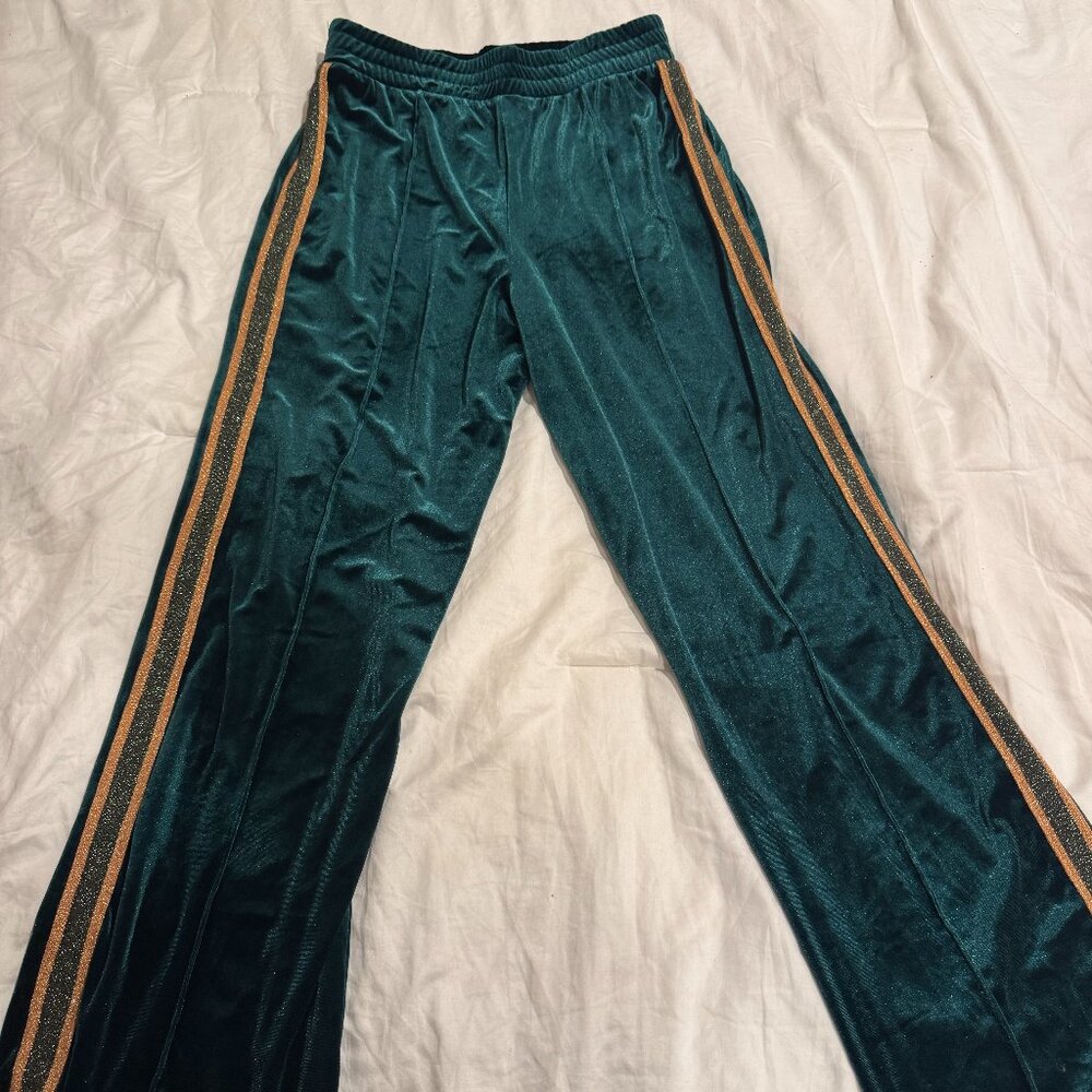Velour pants
